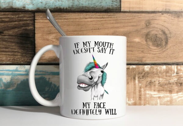 My Face My Mouth Unicorn