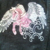 Custom Embroidery Design - Back Jacket