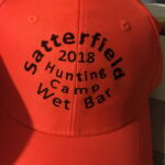 Orange Satterfield 2018 hunting camp wet bar cap