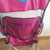 Custom Embroidery Design - Camping Chair