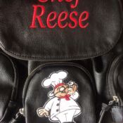 Custom Embroidery Design - Backpack