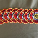 Row of Grand Junction Honor Guard patches
