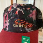 GARDENZ embroidered trucker hat with organic tag