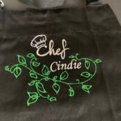 Custom Embroidery Design - Apron