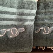 Custom Embroidery Design - Towels