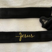 Custom Embroidery Design - Guitar Strap