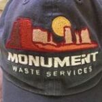 Cap with Monument Waste Services logo
