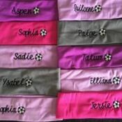 Custom Embroidery Design - Headbands