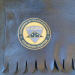 C.O.P.S. Colorado Chapter patch on scarf